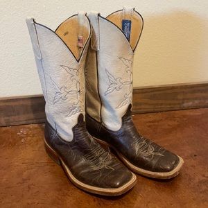 Teskey’s Leather Square Toe Boots